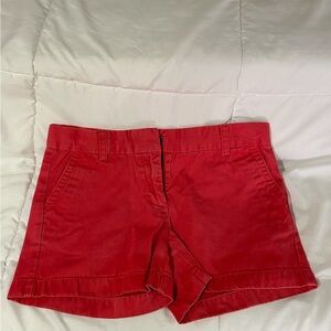 Vineyard Vines Red High Waist Shorts